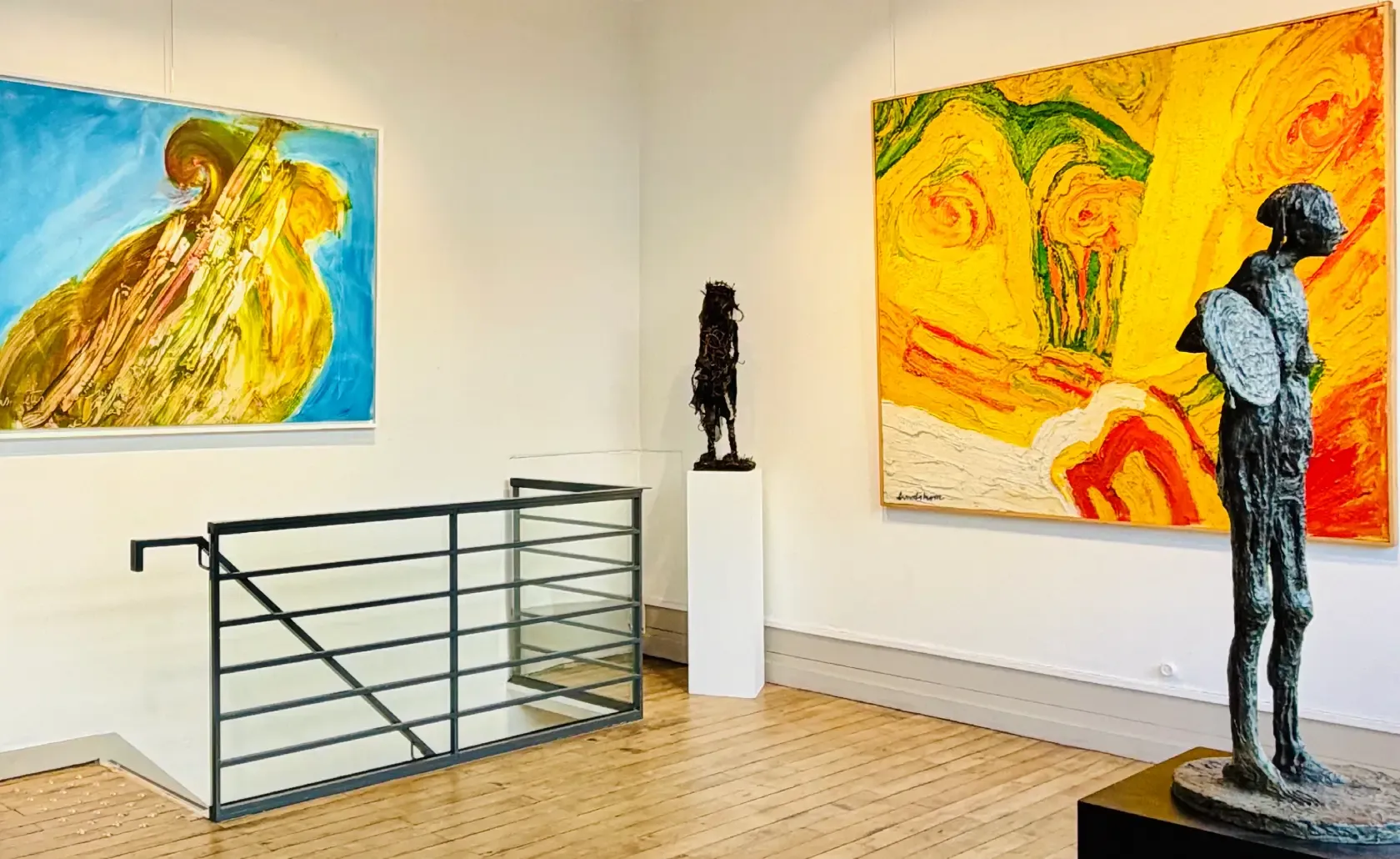 Oeuvre d'art contemporain, Galerie Artset Limoges